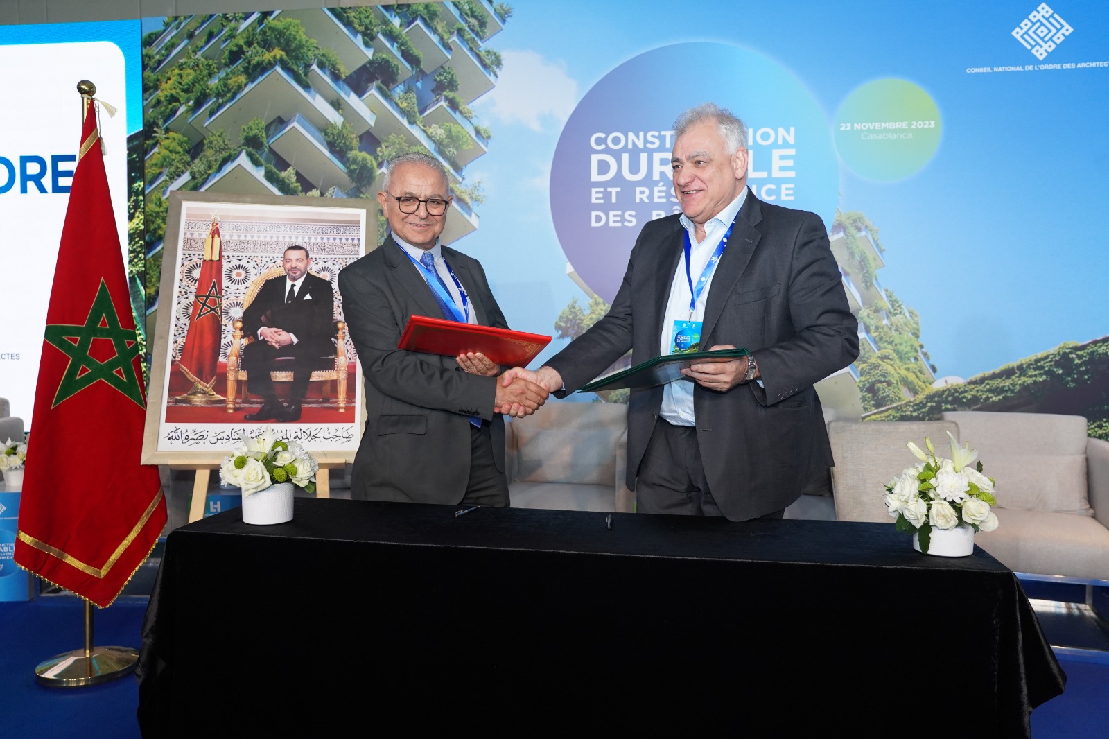 Construction durable : Partenariat entre LafargeHolcim Maroc et le CNOA